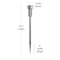 Flash Furniture Outdoor LED Solar Lights, Stainless Steel, PK 12 DN-SL104-12-SS-GG - alternate 3